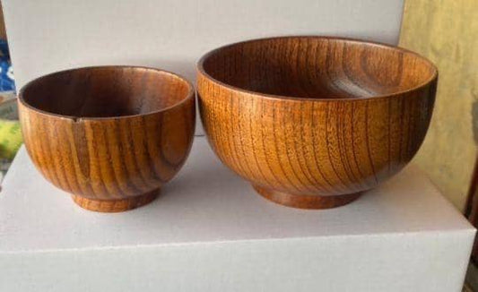 10cm Bowl, Lacquered Natural Wood, Soup Bowl, Bowl, Stylish, Miso Soup Bowl